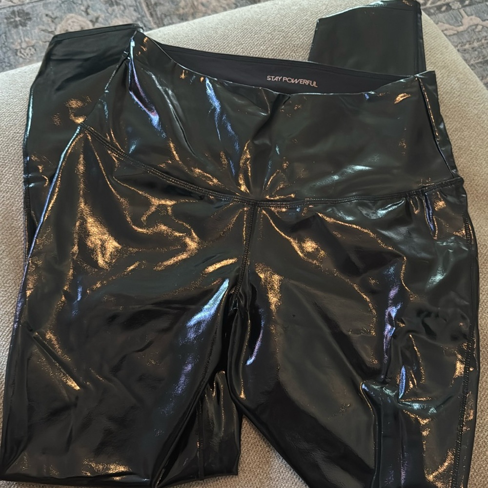 Calia faux leather leggings